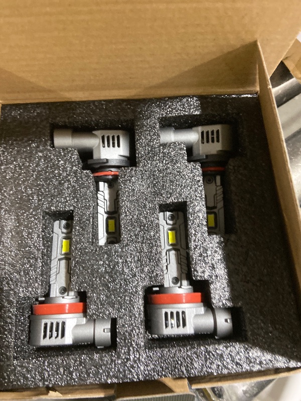 Photo 1 of SEALIGHT ???/??/?? and ????/??? Fog Lights Combo, 100,000LM Wider Driving Vision, 9005 H11 Fog Lights with Cooling Fans, Plug and Play, Pack of 4