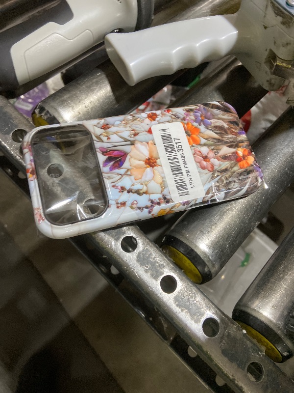 Photo 1 of STARVIP for iPhone 17 Pro Max Case Cute - Wireless Charging Compatible - Dual-Layer Hard Shell + Silicone Cover - Aesthetic Protective Phone Case for Women - Marble Pressed Flowers