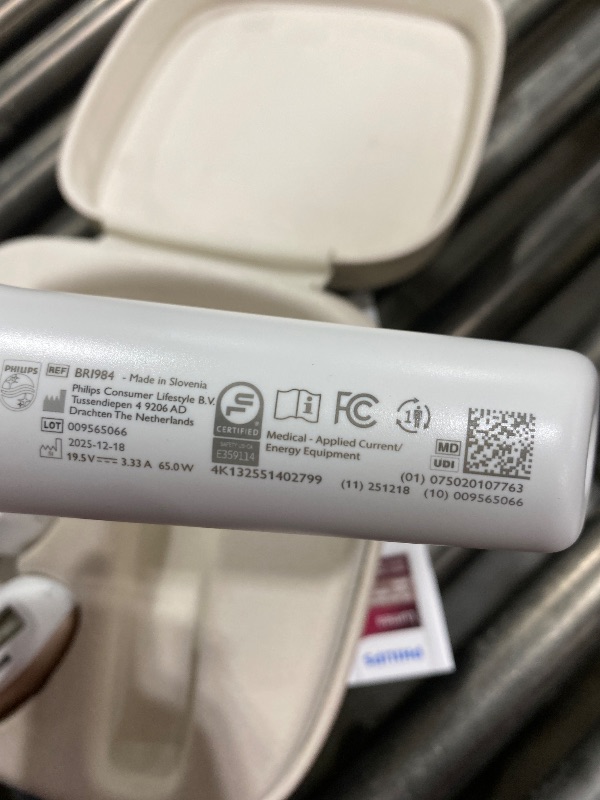 Photo 1 of Philips Lumea 9000 Series IPL Hair Removal Device, Visible Permanent Laser Hair Reduction Done at Home, for Women & Men, SenseIQ Technology, 4 Attachments for Body, Face, Bikini & Underarms, BRI984/03