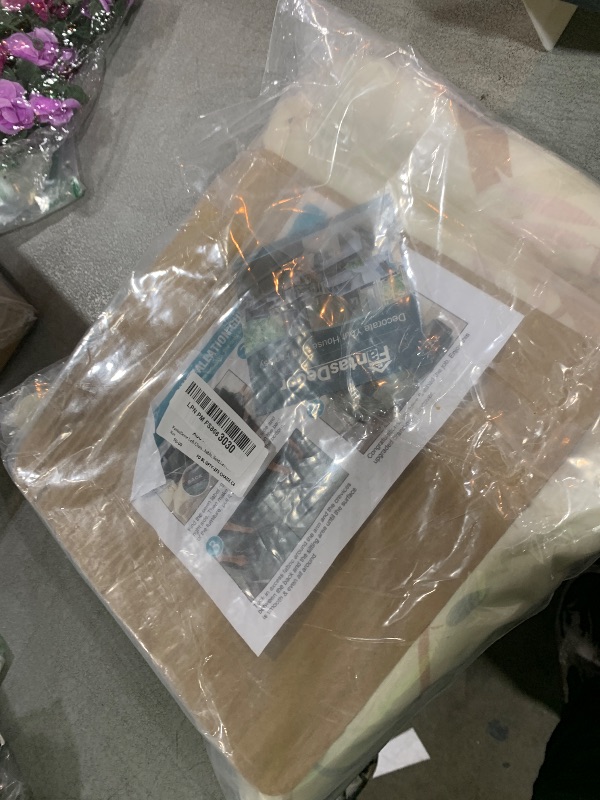 Photo 1 of FantasDecor Left Chaise Lounge Cover Stretch Chair Lattice Slipcover with Armrests for Living Room Bedroom Left Arm Soft Jacquard Fabric Machine Washable, Sand,Left Chaise