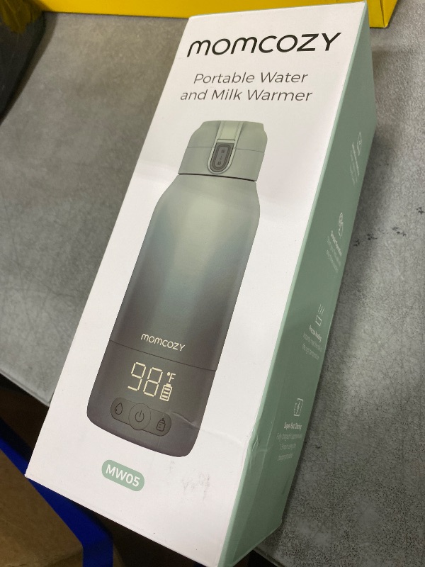 Photo 1 of Momcozy Portable Milk Warmer for Travel – Dual Heating Modes for Breast Milk & Water, Portable Bottle Warmer with Fast Heating & Long Battery Life, 17 Ounces Large Capacity to Meet Your All-Day Needs