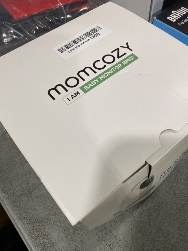 Photo 1 of Momcozy Video Baby Monitor, 1080P 5" HD Baby Monitor with Camera & Wall Mount, Infrared Night Vision, 5000mAh Battery, 2-Way Audio, Temperature Sensor, Lullabies, 960ft Range, Ideal for New Moms, BM01