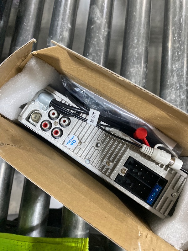 Photo 1 of Bluetooth Retro Radio for Classic Vehicles: Single Din Vintage Stereo for Car - AM FM Tuner USB AUX Input Subwoofer RCA Output