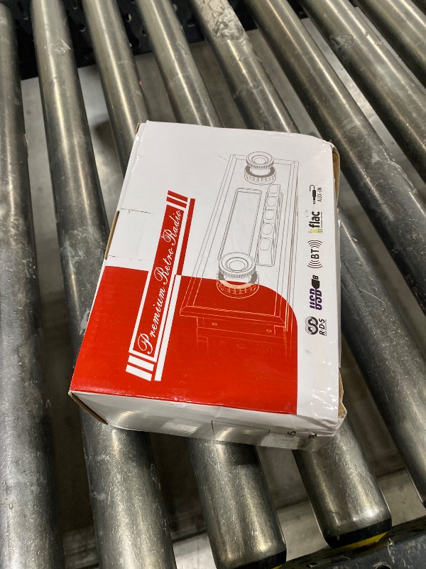 Photo 1 of Bluetooth Retro Radio for Classic Vehicles: Single Din Vintage Stereo for Car - AM FM Tuner USB AUX Input Subwoofer RCA Output