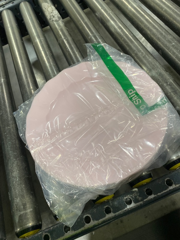 Photo 1 of NZVCN 72 Pack Pink Plastic Plates, 10" Disposable Wave Edge Dinner Plates Elegant Heavy Duty Serving Dishes for Party, Wedding, Thanksgiving, Christmas