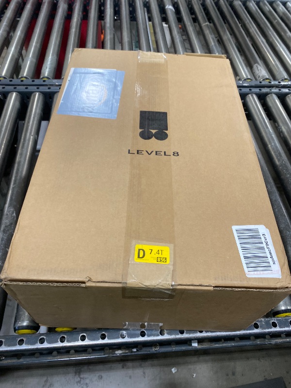 Photo 1 of LEVEL8 Carry on Luggage Airline Approved with Spinner Wheels, Lightweight Luminous Textured Travel Bags for Women Men, Tsa Lock Cabin Suitcase, 20 Inch, Pickle Green