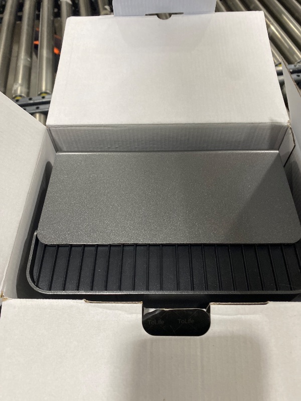 Photo 1 of ToLife Dehumidifier for Home 95 OZ Water Tank, 1000 sq.ft Dehumidifiers for Basement Bedroom Bathroom with Auto Shut Off 7 Colors LED Light, Grey