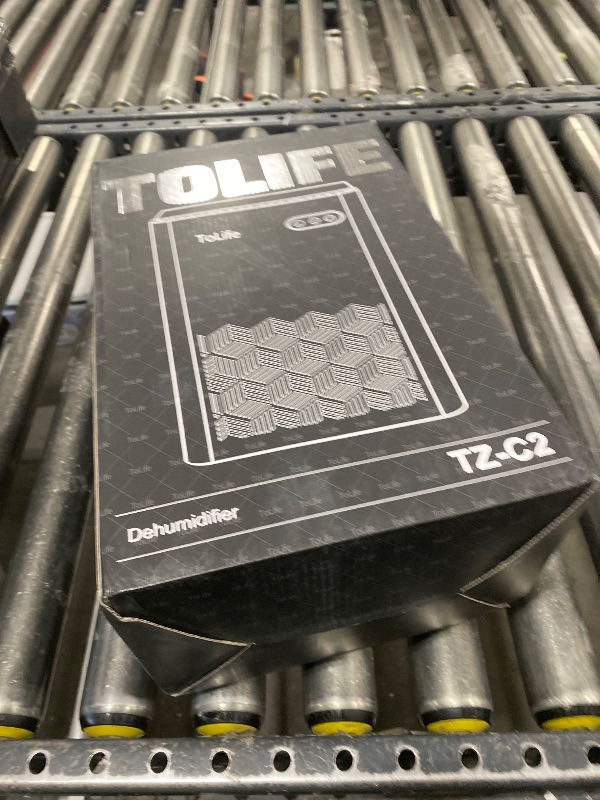 Photo 1 of ToLife Dehumidifier for Home 95 OZ Water Tank, 1000 sq.ft Dehumidifiers for Basement Bedroom Bathroom with Auto Shut Off 7 Colors LED Light, Grey