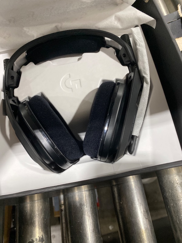 Photo 1 of ASTRO Gaming A50 Wireless Headset with Base Station Gen 4, USB Radio Frequency, Unidirectional Microphone Headphones, Compatible with PS4, PS5, PC Windows, Mac, Black (Renewed)