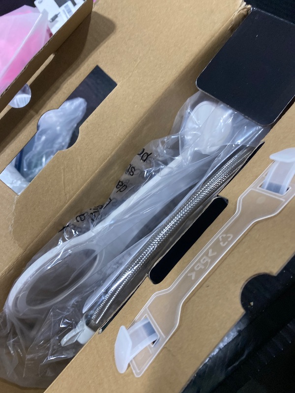 Photo 1 of Ultra-Slim Bidet Attachment, Posterior&Feminine Wash-(Retractable Dual Nozzles), Adjustable Fresh Cold Water Pressure (Bright White)