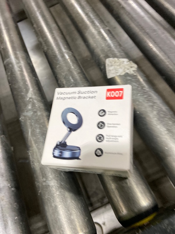 Photo 1 of REOKILY Strong Magnetic Car Phone Holder for MagSafe Ultra Vacuum Suction Cup Phone Mount 360° Cell Phone Holders for Your Car Accessories for iPhone 16 15 14 13 12 Android