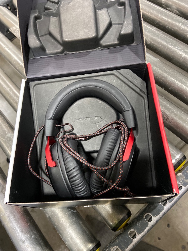 Photo 1 of HyperX Cloud III – Wired Gaming Headset, PC, PS5, Xbox Series X|S, Angled 53mm Drivers, DTS Spatial Audio, Memory Foam, Durable Frame, Ultra-Clear 10mm Mic, USB-C, USB-A, 3.5mm – Black/Red