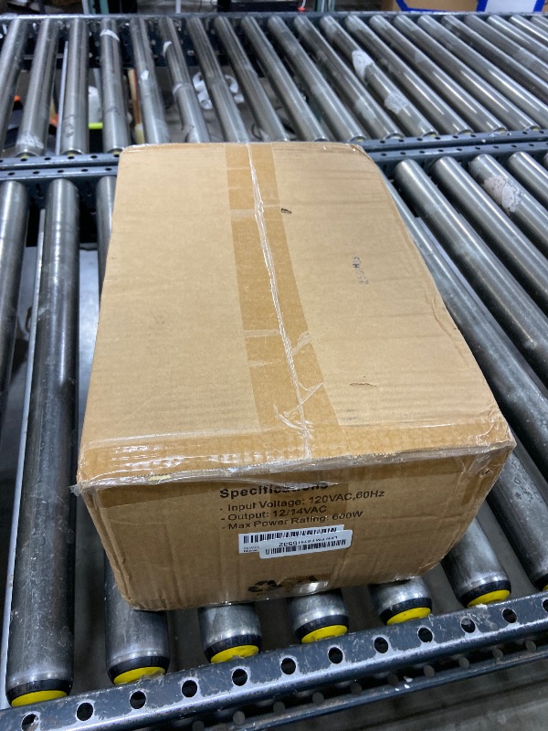 Photo 1 of DEWENWILS 600W Low Voltage Landscape Transformer, 6 Independent Outputs, Low Voltage Transformer with Photocell Sensor, 120V to 12V/14V AC, Stainless Steels Landscape Lighting Transformer Outdoor