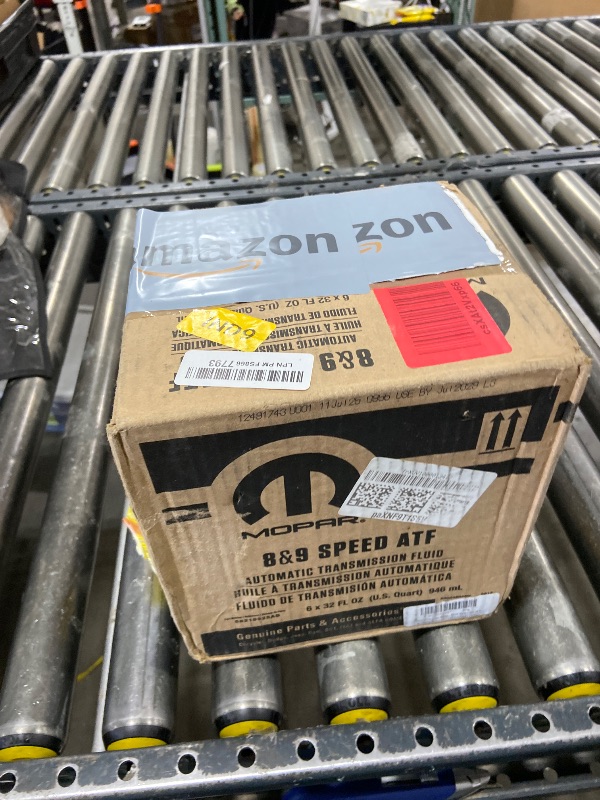 Photo 1 of Mopar Chrysler Dodge Jeep Ram 8 and 9 Speed Automatic Transmission Fluid New Case of 6