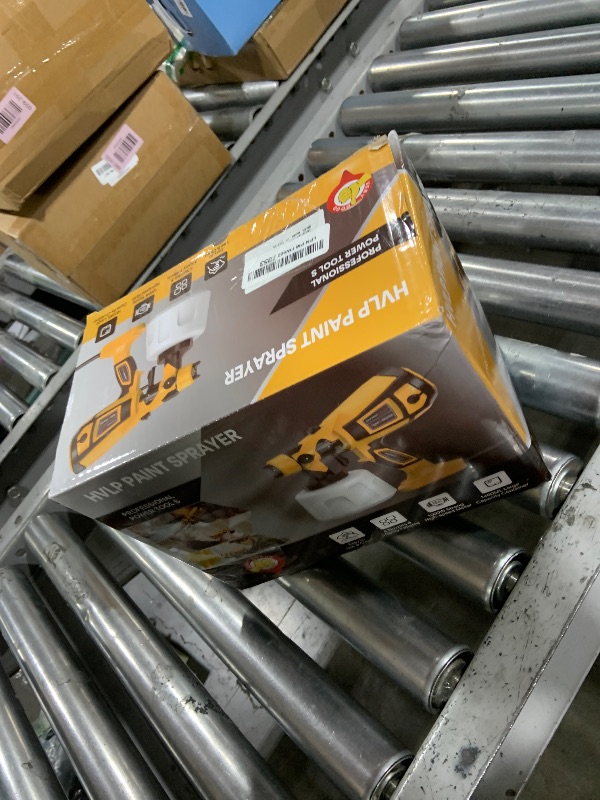 Photo 1 of Paint Sprayer Tool 1000W High Power Electric Spray Paint Gun Easy to Clean for Furniture Cabinets House Painting Gold