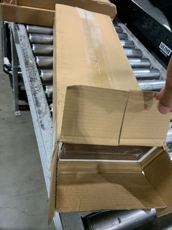 Photo 1 of RICHFOCUS Elm Floating Shelves for Wall - 30" W x 9.3" D Rustic Solid Wood Shelves with Invisible Bracket, Wall-Mounted for Living Room, Bedroom, Kitchen Storage & Display, Set of 2, Walnut