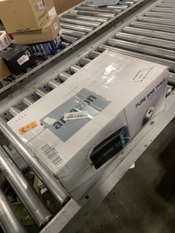 Photo 1 of LANDERPOW 3000 Watt Pure Sine Wave Inverter 12V DC to 120V AC for RV, Truck, Solar, Home, Off-Grid, Power Inverter with 3 AC Outlet, 30W USB-C, 5V 3.1A USB, Hardwire Port, Remote Control, Surge 6000W