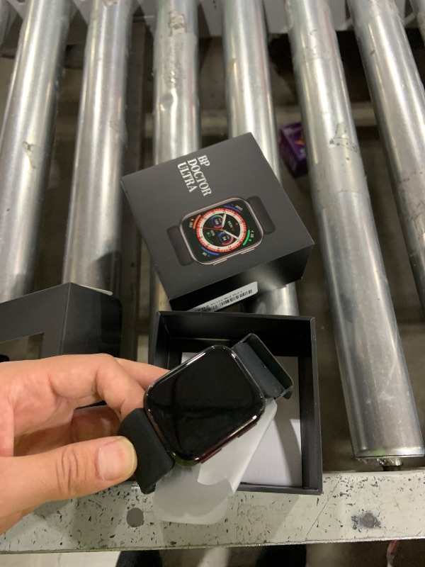 Photo 1 of BP Doctor Smart Watch 1.95" Blood Pressure Smart Watch with Air Pump Band, Blood Pressure Watch with Sleep Heart Rate Monitor, Pedometer, Monitor Watch Supports Data Sharing, Reminder Monitoring