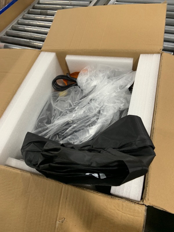 Photo 1 of Patio Heater for Outdoor Use 1500W Electric Infrared Hanging Heater, Ceiling Mounted, Waterproof for Porch, Garage, Balcony, Overheat Protection Black