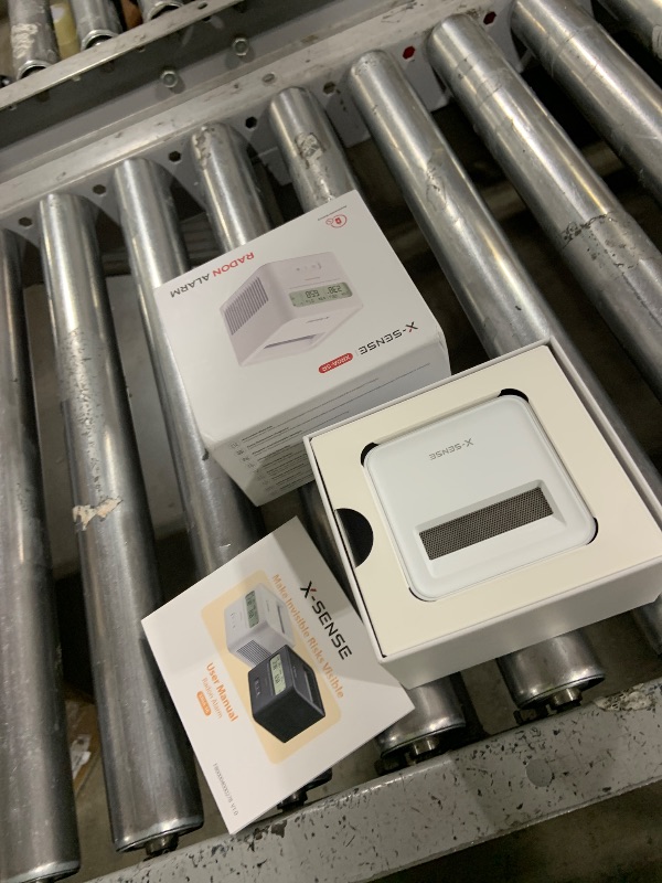 Photo 1 of X-Sense Radon Detector, Simple Operation, No Extra Cost, Dual-Monitoring Mode with Informative LCD, Home Radon Test