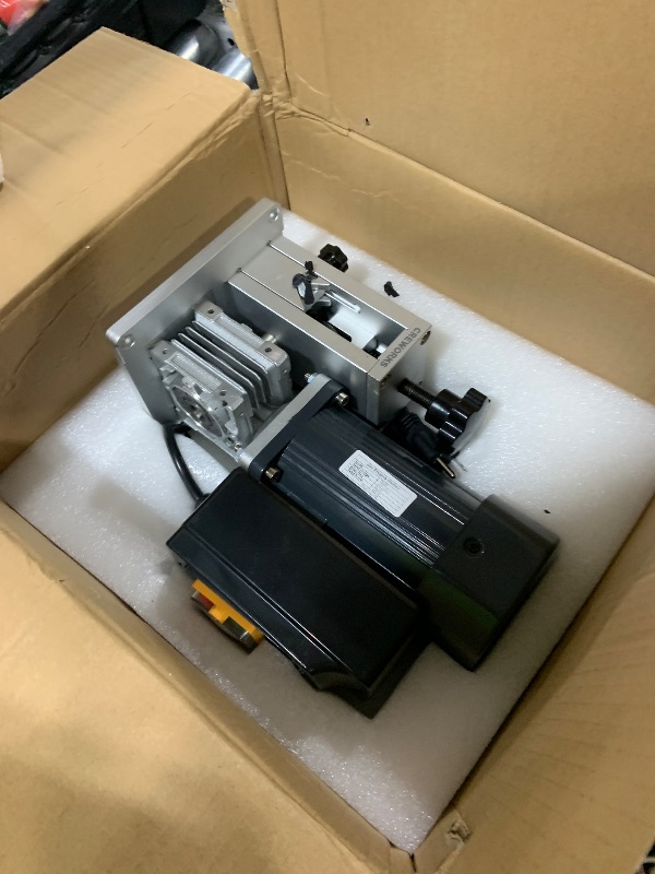 Photo 1 of CREWORKS Electric Wire Stripper Machine, 0.06"-0.9" Automatic Wire Stripping Machine with Adjustable Feed Hole, Cable Stripper for 1.5-23mm Scrap Wire, Copper Wire Stripper for Cable Recycling
