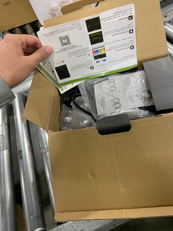 Photo 1 of XMCOSY+ Outdoor String Lights Smart, 49Ft RGBCWIC Patio Lights Waterproof, App Control, Compatible with Alexa, Color Changing LED String Light for Outside Yard Garden Porch