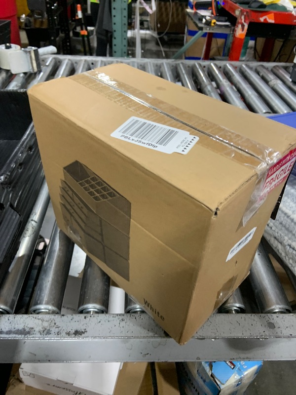 Photo 1 of READAEER Makeup Organizer 3 Pieces Cosmetic Storage Case with 6 Drawers (White)