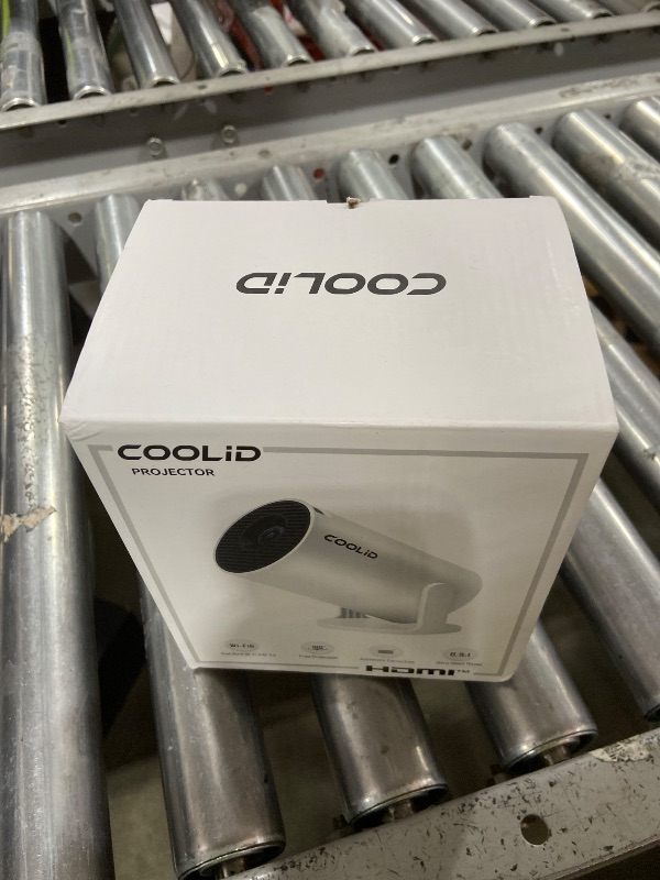 Photo 1 of [Built-in Apps & 2026 Upgraded] Mini Projector Support 4K 1080P Auto Keystone 180° Rotatable with WiFi 6 and Bluetooth 5.4, Projector Portable Compatibile with HDMI/TV Stick/Memory Stick/Laptop-White