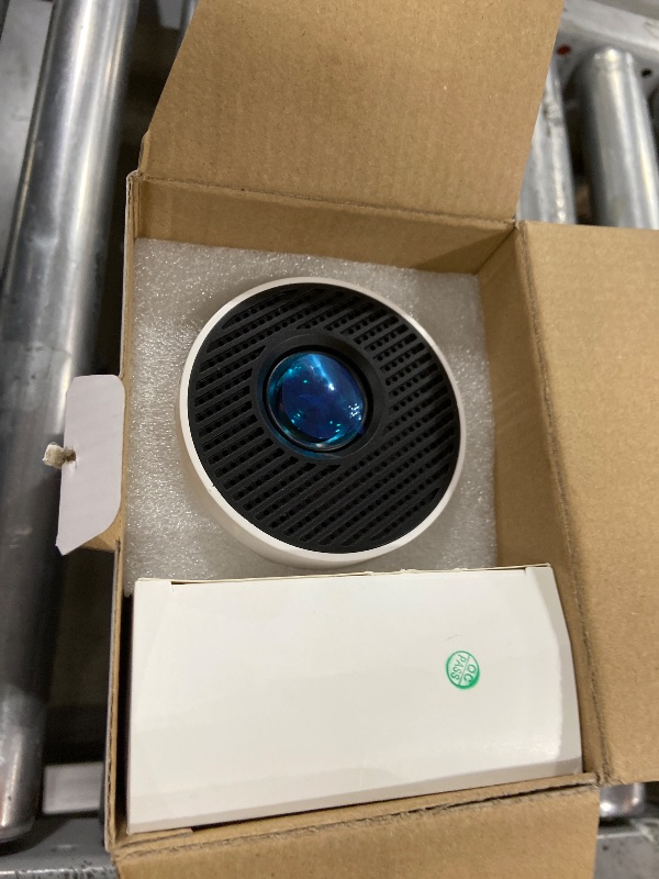 Photo 1 of [Built-in Apps & 2026 Upgraded] Mini Projector Support 4K 1080P Auto Keystone 180° Rotatable with WiFi 6 and Bluetooth 5.4, Projector Portable Compatibile with HDMI/TV Stick/Memory Stick/Laptop-White