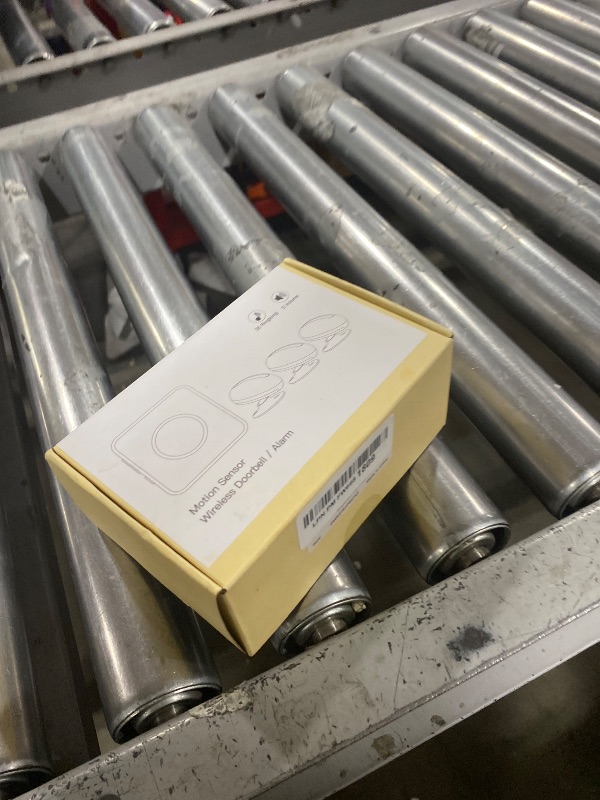 Photo 1 of Motion Sensor Door Chime, Wireless Motion Detector Alarm Indoor, Business Entry Alert Bell with Buzzer, Doorbell for Home/Garage Door/Store, USB/Battery Powered,1 Receiver +3 Sensors