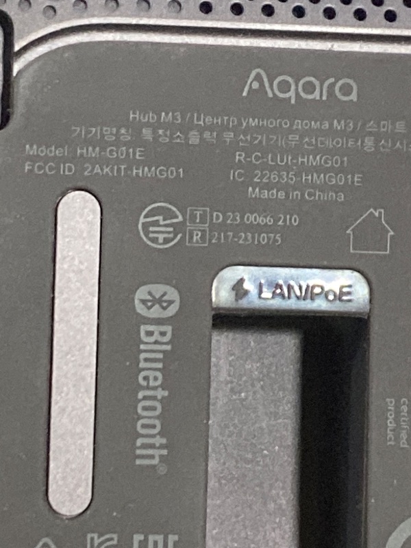 Photo 1 of Aqara Smart Home Hub M3 for Advanced Automation, Matter Controller, Thread Border Router, Features Zigbee, Bluetooth, Wi-Fi, PoE, IR, Supports Alexa, Apple HomeKit, SmartThings, Home Assistant, IFTTT