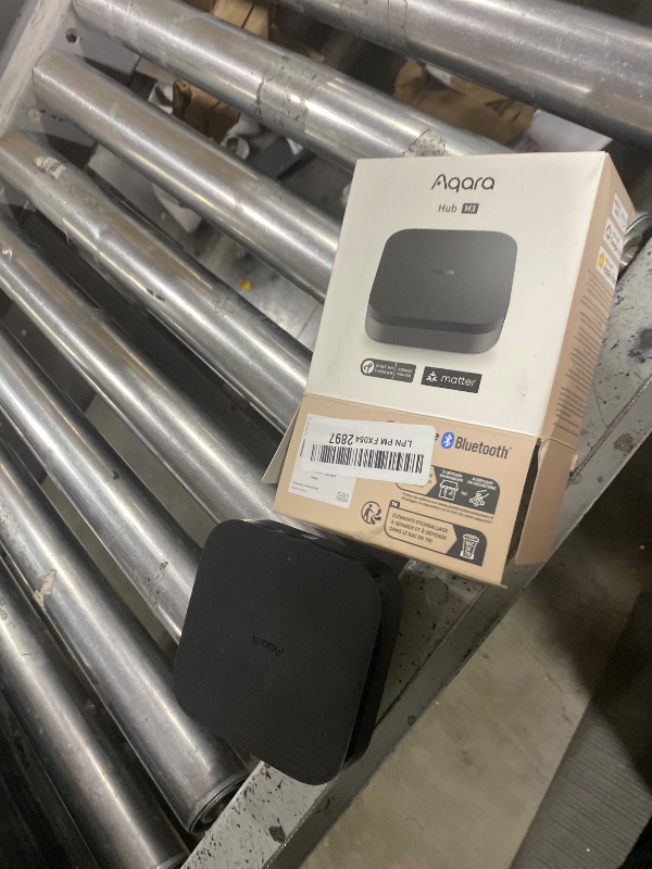 Photo 1 of Aqara Smart Home Hub M3 for Advanced Automation, Matter Controller, Thread Border Router, Features Zigbee, Bluetooth, Wi-Fi, PoE, IR, Supports Alexa, Apple HomeKit, SmartThings, Home Assistant, IFTTT