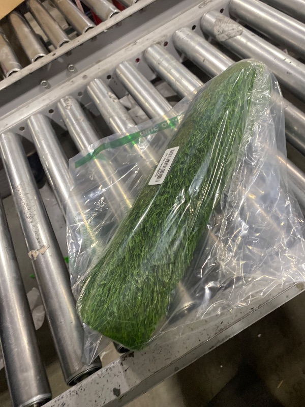 Photo 1 of MAYSHINE Fake Grass for Dogs, Artificial Turf Grass Indoor Outdoor, Mat for Dogs Soft Blades, Cesped Artificial for Patios, Dog Astro Turf for Balcony, Quick Clean, Easy Rinse Patio Rug, 29.5"x17"