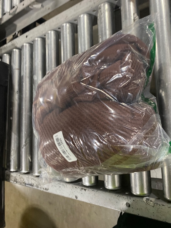 Photo 1 of **STAINED** ANRABESS Women Two Piece Outfits Sweater Sets Lounge Waffle Knit Pullover Matching Wide Leg Pants Tracksuit 2025 Fall Fashion Large