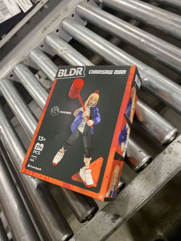 Photo 1 of BLDR Chainsaw Man Power Building Set - 10-Inch Buildable Articulated Action Figure, 0123