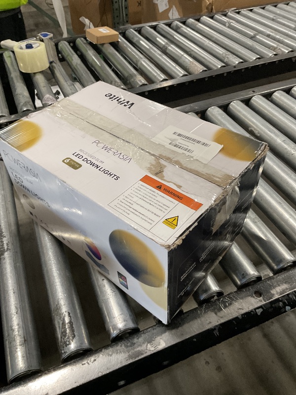 Photo 1 of POWERASIA 12 Pack Smart Recessed Lighting 6 Inch, Ultra-Thin LED Recessed Lighting 12W 1200LM Smart Downlight with Junction Box, Compatible with Alexa/Google Assistant - ETL and Energy Star Certified