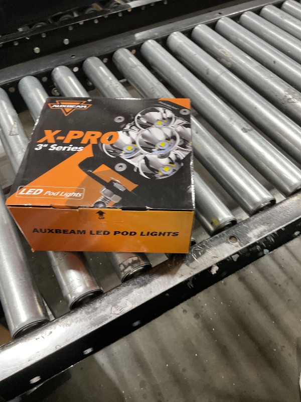 Photo 1 of Auxbeam V-Ultra Series Side Shooter Light Bar, 5Inch 172W Round Offroad Lights LED Pods 20400LM, Amber DRL & Spotlight Dual Color 270° Wider Off Road Lighting with Protective Covers, Pair