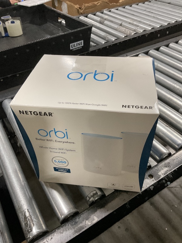 Photo 1 of NETGEAR Tri-Band Whole Home Mesh WiFi System with 3Gbps Speed (RBK50) – No Longer Produced