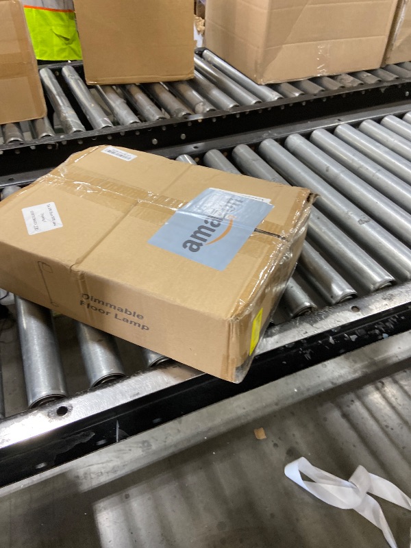 Photo 1 of ?Upgraded? Dimmable Floor Lamp, 1000 Lumens LED Edison Bulb Included, Arc Floor Lamps for Living Room Modern Standing Lamp with Linen Shade, Tall Lamp for Bedroom Office Dining Room- Black