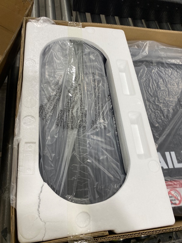 Photo 1 of TRAILVIBER Walking Pad Treadmill with 12% 9-Level Auto Incline, 450 lbs Capacity RGB LED Screen, Bluetooth Speaker Under Desk Treadmill, Compact Treadmills for Home Hiking, Black