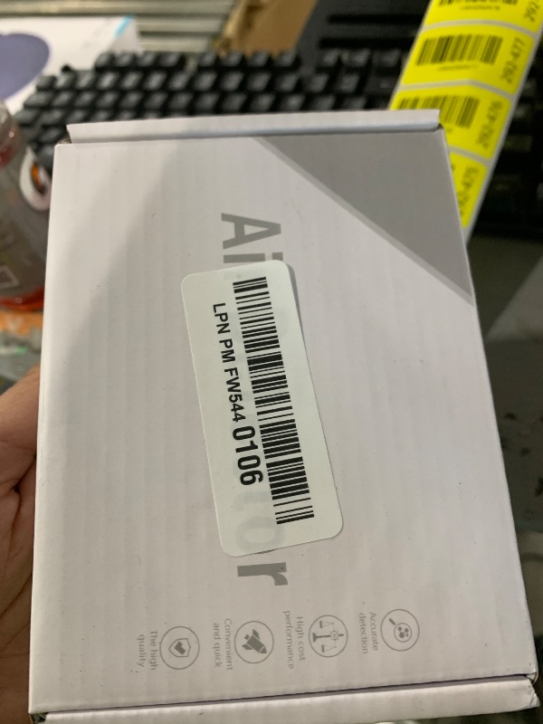 Photo 1 of 10 in 1 Smart Air Quality Monitor Indoor,Carbon Monoxide Detectors,Co2 Detector,Professional Air Quality Test Kit with CO2 | CO | TVOC | HCHO | Temp | AQI | PM2.5 | PM0.3 | PM10