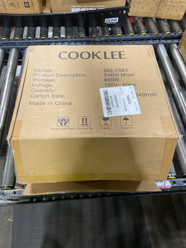 Photo 1 of Stand Mixer, 9.5 Qt. 660W 10-Speed Electric Kitchen Mixer with Dishwasher-Safe