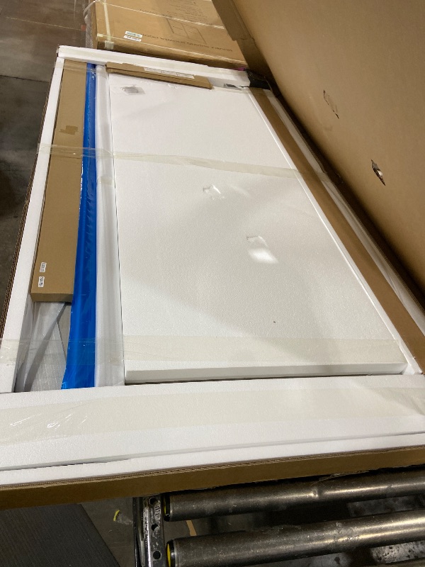 Photo 1 of Royal Guard Double Sliding Shower Door,56-60" W x 70" H Semi-Frameless Sliding Glass Shower Door with 1/4'' (6mm) Clear SGCC Tempered Glass,Bypass Shower Enclosure,Matte Black