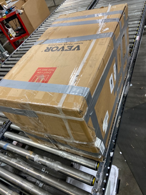 Photo 1 of VEVOR 150lb/24h Commercial Ice Maker with 2 Water Inlets 45 Ice Cubes in 15 Minutes 33lb Capacity for Bar Office Restaurant with LED Digital Display and Self-Cleaning