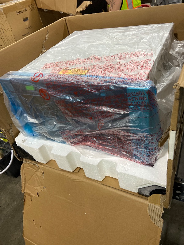 Photo 1 of COSMO COS-12MWDSS-NH 24 in. Haven Collection 1.2 cu. ft. Built-in Microwave Drawer, Touch Controls, Defrosting Rack in Stainless Steel