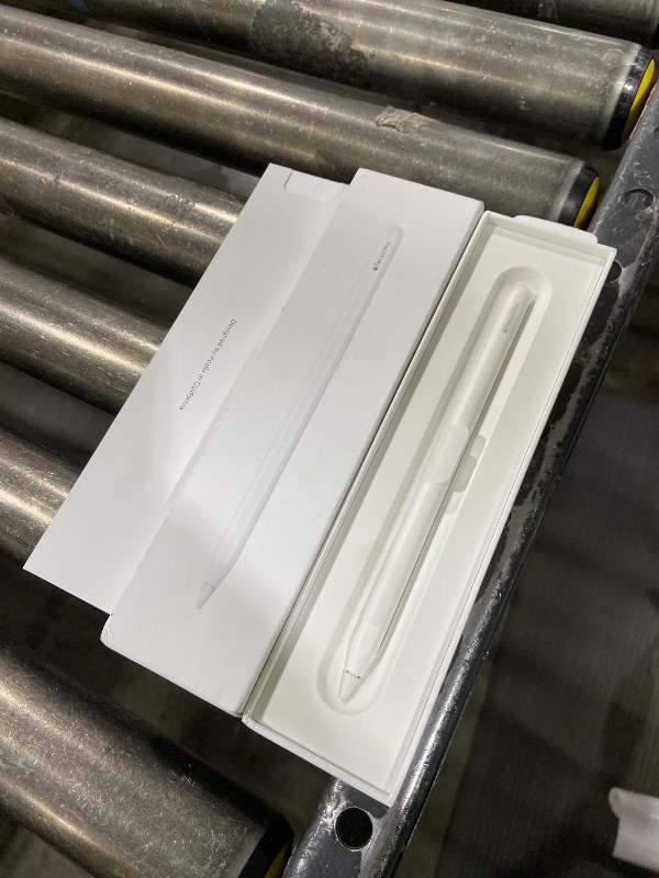 Photo 1 of Apple Pencil Pro: Latest Model - Device Compatibility Check Required - Pixel-Perfect Precision, Tilt and Pressure Sensitivity, Perfect for Note-Taking, Drawing, and Art. Charges and Pairs Magnetically