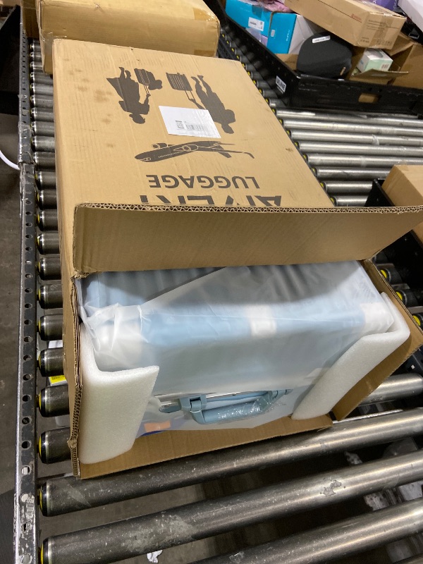 Photo 1 of NOBL Travel Carry On Luggage, Noble Zipperless Aluminum Frame PC Hard Shell Suitcase