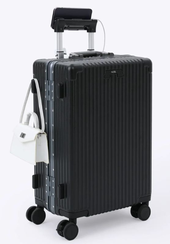 Photo 1 of Nobl Travel Carry On Expandable Luggage, Noble Aluminum Frame PC Hard Shell Suitcase, 22.5”x14.2”x9.8” Airline Approved, 360° Spinner Wheels, TSA Locks