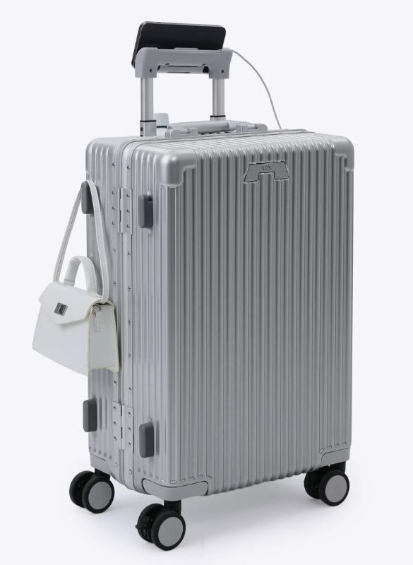 Photo 1 of Nobl Travel Carry On Expandable Luggage, Noble Aluminum Frame PC Hard Shell Suitcase, 22.5”x14.2”x9.8” Airline Approved, 360° Spinner Wheels, TSA Locks