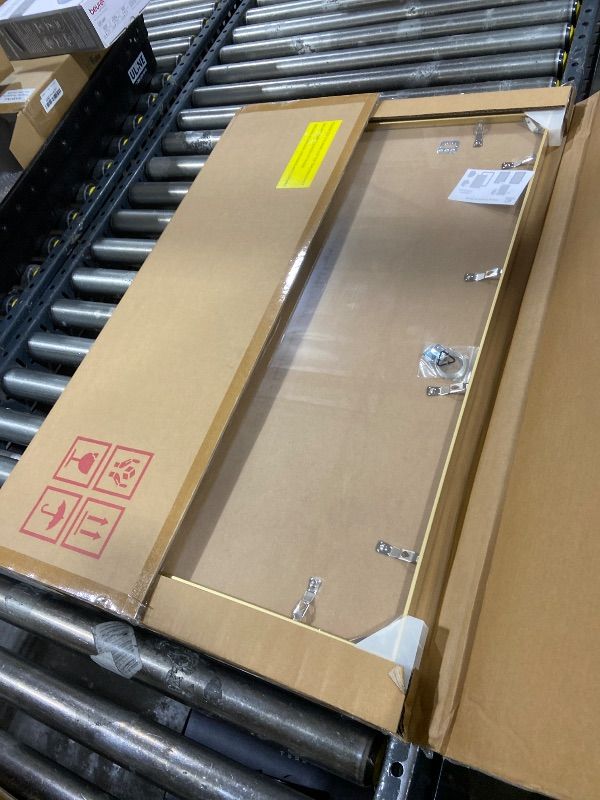 Photo 1 of FrameWorks 20x30 Brushed Aluminum Poster Frames – Modern Brushed Metal Design w/Shatterproof Plexiglass, Perfect for Posters, Artwork, Paintings, Wall Displays – Home or Office Decor, Gold - 1 Pack